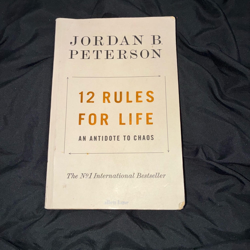 12 Rules for Life Book by Jordan B. Peterson